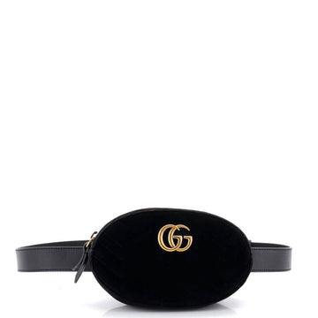 GG Marmont Belt Bag Matelasse Velvet