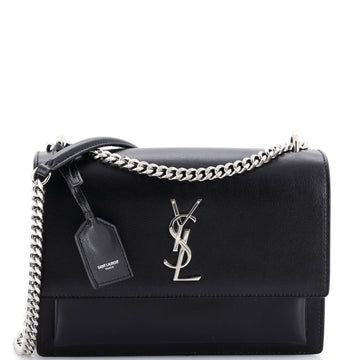 Sunset Crossbody Bag Leather Medium