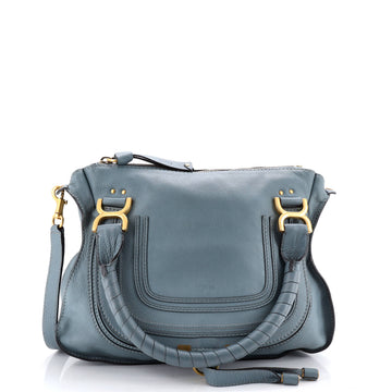 Marcie Satchel Leather Medium