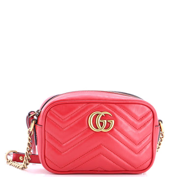 GG Marmont Shoulder Bag Matelasse Leather Mini