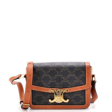 Triomphe Shoulder Bag Triomphe Coated Canvas Teen