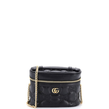 Top Handle Vanity Chain Bag GG Matelasse Leather Mini