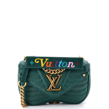 New Wave Chain Bag Quilted Leather PM