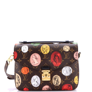 Pochette Metis Limited Edition Fornasetti Cameo Monogram Canvas