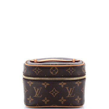 Nice Vanity Case Monogram Canvas Nano