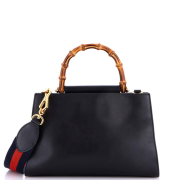 Nymphaea Top Handle Bag Leather Small