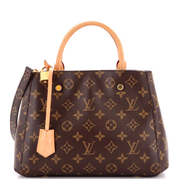 Montaigne Handbag Monogram Canvas BB