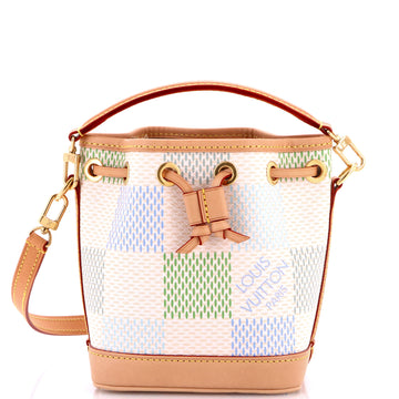Noe NM Handbag Limited Edition Damierlicious Giant Nano