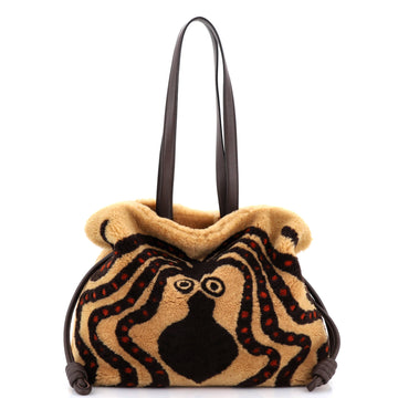 Flamenco Knot Bag Bernard Leach Shearling Large