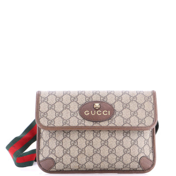 Neo Vintage Flap Messenger GG Coated Canvas Small