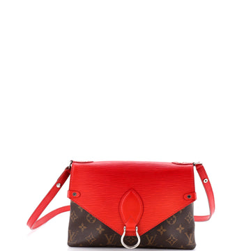Saint Michel Handbag Monogram Canvas and Epi Leather