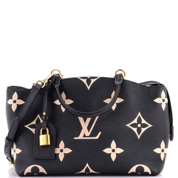 Petit Palais Handbag Bicolor Monogram Empreinte Giant