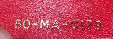 Book Tote Oblique Embossed Leather Large