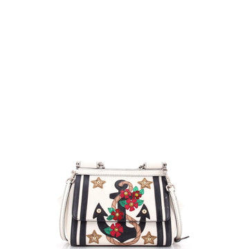Sailor Miss Sicily Bag Patchwork Leather Small