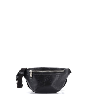 Belt Bag GG Embossed Perforated Leather Small