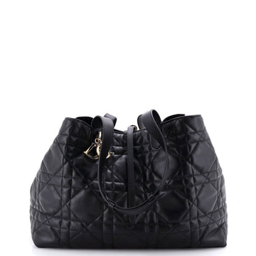 Toujours Tote Bag Macrocannage Quilt Calfskin Large