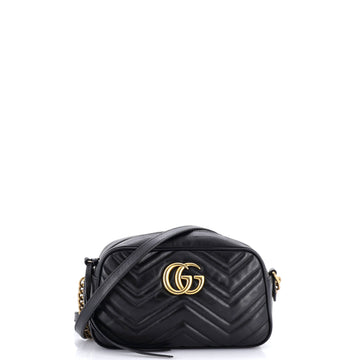 GG Marmont Shoulder Bag Matelasse Leather Small