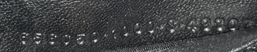 Hourglass Chain Wallet Leather Embossed Leather