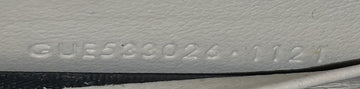 Sunset Top Handle Chain Wallet Leather Embossed Leather