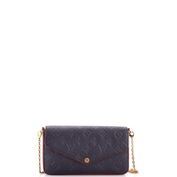 Felicie Pochette Monogram Empreinte Leather