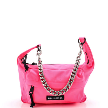 Raver Chain Shoulder Bag Canvas