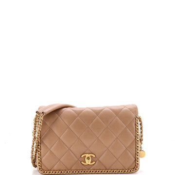 Chain Around Multi Chain Full Flap Bag Quilted Caviar Medium