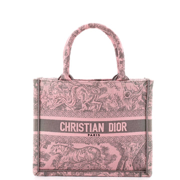 Book Tote Embroidered Canvas Small