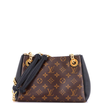 Surene Handbag Monogram Canvas with Leather BB