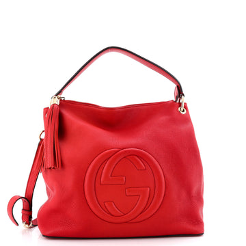 Soho Convertible Hobo Leather Large