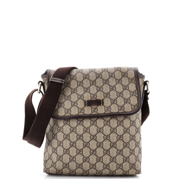 Flap Messenger GG Coated Canvas Small