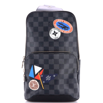 Avenue Sling Bag Limited Edition Damier Graphite LV League