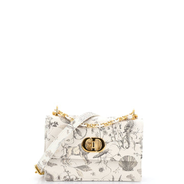 Miss Caro Flap Bag Printed Leather Mini