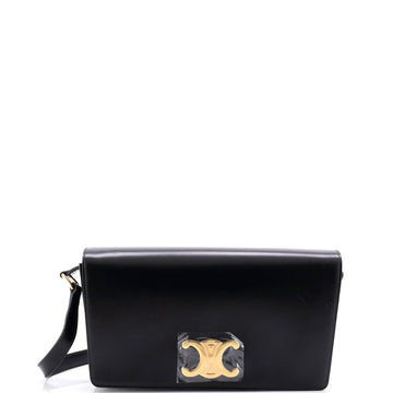 Trapeze Triomphe Shoulder Bag Smooth Calfskin