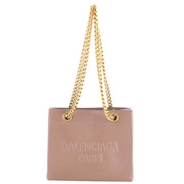Duty Free Chain Tote Leather Small