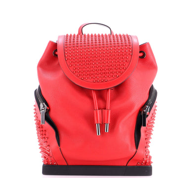 Explorafunk Backpack Spiked Leather