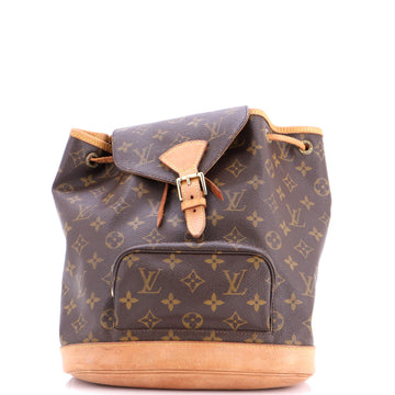 Vintage Montsouris Backpack Monogram Canvas MM