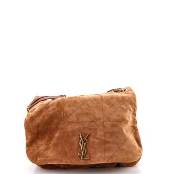 Jamie 4.3 Shoulder Bag Quilted Suede Large