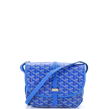 Belvedere III Messenger Bag Coated Canvas with Leather PM