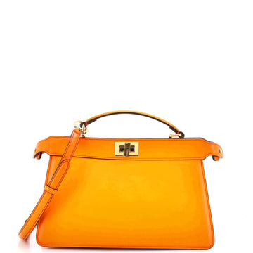 Peekaboo ISeeU Bag Leather East West