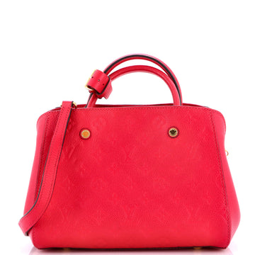 Montaigne Handbag Monogram Empreinte Leather BB