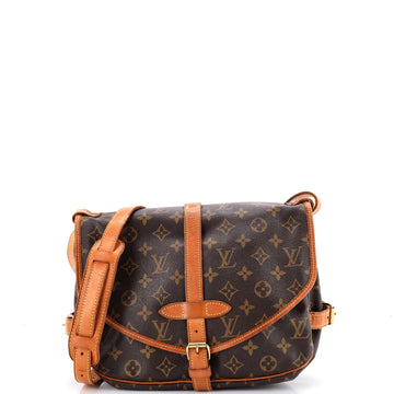 Saumur Handbag Monogram Canvas 30