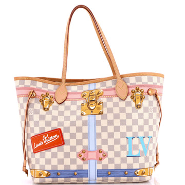 Neverfull NM Tote Limited Edition Damier Summer Trunks MM