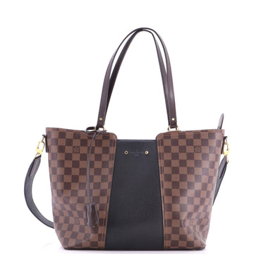 Jersey Handbag Damier with Leather
