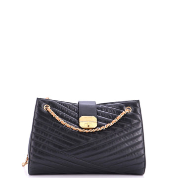 Gabrielle Tote Chevron Leather Large