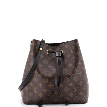 NeoNoe Handbag Monogram Canvas with Leather MM