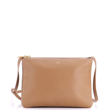Trio Crossbody Bag Leather Large