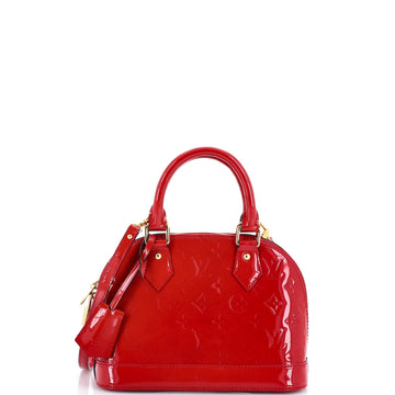 Alma Handbag Monogram Vernis BB