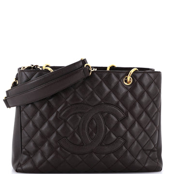 Grand Shopping Tote Quilted Calfskin