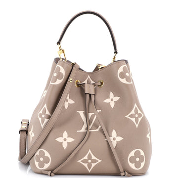 NeoNoe Handbag Bicolor Monogram Empreinte Giant MM