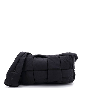 Padded Tech Cassette Crossbody Bag Intrecciato Nylon